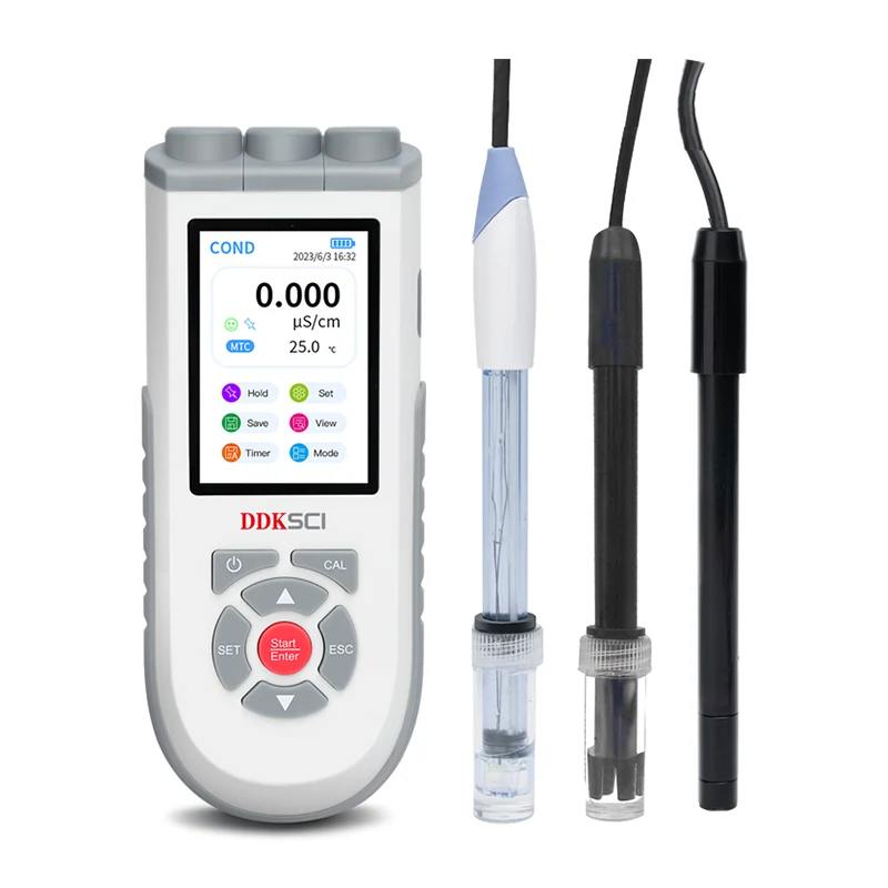 휴대용 pH 전도도 용존 산소 측정기